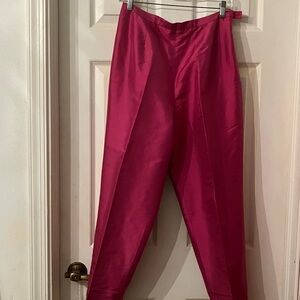 Kate Hill petite silk dress slacks